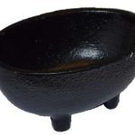 1 3/4" Oval Cast Iron Cauldron