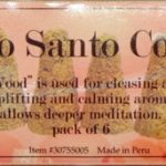 Palo Santo 6 Cones