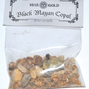 Black Mayan Copal Granular Incense 1oz