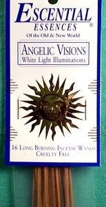 Angelic Visions Escential Essences Incense Sticks 16 Pack