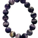 12mm Amethyst, Chevron Bracelet