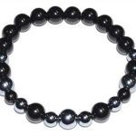 6mm Terahertz & Black Tourmaline Bracelet