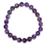 8mm Amethyst Bracelet