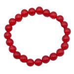 8mm Red Jade Bracelet