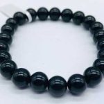 8mm Jet Bracelet