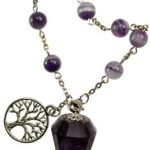 Amethyst Pendulum Bracelet