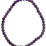 4mm Amethyst Stretch Bracelet