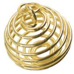 (set Of 24) 1" Gold Plated Coil