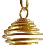 (set Of 24) 3/4" Gold Plated Coil