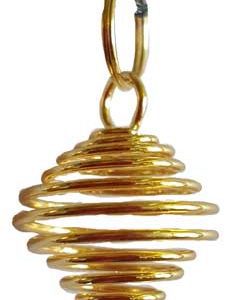 (set Of 24) 3/4" Gold Plated Coil