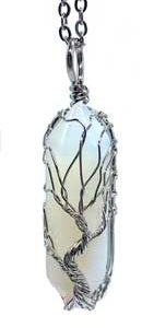 Opalite Tree Of Life Double Terminated