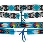 21+" Beaded Hat Band (various)