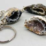 Geode Keychain