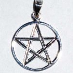 3/4" Pentagram Sterling