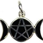 Pentagram Moons Sterling Silver