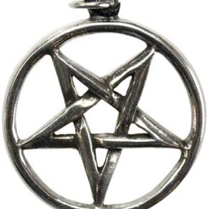 Pentagram Inverted Pewter