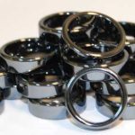 (set Of 100) 6mm Flat Hematite Rings