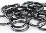 (set Of 100) 3mm Hematite Rings