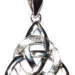 5/8" Triquetra Sterling Pendant