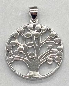 7/8" Tree Of Life Sterling