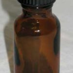 Amber Glass Bottle 1/2 Oz