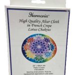 35" Dia Chakra Lotus Altar Cloth