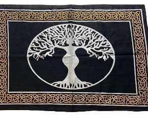 13"x19" Tree Goddess Altar Cloth