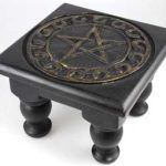 6"x6" Pentagram Altar Table