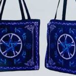 15.5" X 17.5" Pentagram Tote  Bag