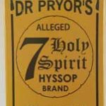 4oz Seven Holy Hyssop Bath Oil