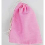 Pink Cotton Bag