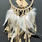 4 1/2" Tree Of Life Tan Dream Catcher