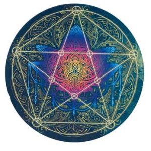 7" Pentagram Pendulum Board