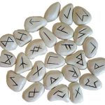 White Resin Rune Set