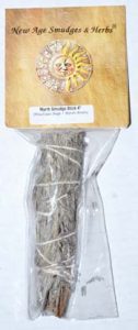 4" Sage & Myrrh Smudge Stick