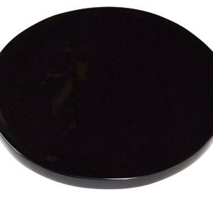 6" Black Obsidian Scrying Mirror
