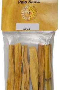 6 Pack Palo Santo Smudge Sticks 3 1/2" - 4"