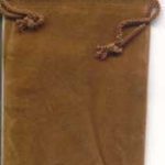 Brown Velveteen Bag