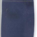 Blue Velveteen Bag