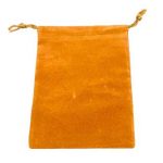 Black Velveteen Bag
