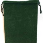 Green Velveteen Bag