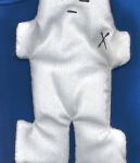 White Voodoo Doll  5"