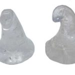 (set Of 2) 1 3/4" Witch's Hat Crystal