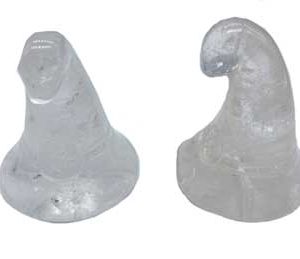 (set Of 2) 1 3/4" Witch's Hat Crystal