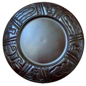 18" Babalawo Divination Wooden Plate